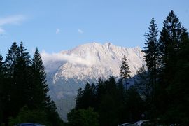 Watzmann-Westwand von Ramsau-Taubensee
west face of Mount Watzmann seen from Ramsau