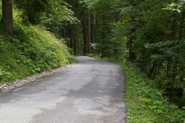 Auffahrt zum Hirschbichl
ascend to pass Hirschbichl