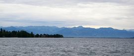 Bodensee bei Lindau/Bregenz
Bregenzer Wald
Lake Constance near Lindau (Bavaria) / Bregenz (Austria)
'Bregenzer Wald' prealps