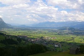 St. Galler Rheintal:
Gams (CH, St. Gallen)
Kummaberg (Austria - Vorarlberg)
Ruggell - Escher Berg - Bendern (Liechtenstein)
Haag (CH, St. Gallen)
Bregenzer Wald (Austria - Vorarlberg)