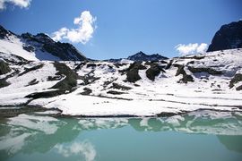 beim Vermuntgletscher / near the Vermunt Glacier 
Piz Mon