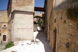 Navelli
danni del terremoto