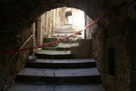 Castelvecchio Calvisio
danni del terremoto