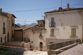 Castelvecchio Calvisio
danni del terremoto