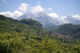 Gran Sasso d'Italia
Pizzo d'Intermesoli - Monte Corvo
Pietracamela