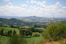 strada panoramica Colle di San Bartolo