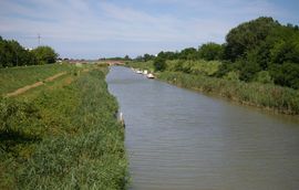 bei/near Cesenatico
Fiume Rubicone