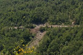 Abruzzo - Gran Sasso d'Italia - Fano Adriano
strada chiusa!