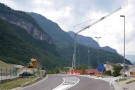 Veneto - Val d'Astico
lavori per autostrada