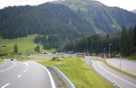 bei/near Klosters
Vereinatunnel