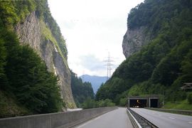 Klus (Durchbruch zum Rheintal / breakthrough to Alps Rhine Valley)
Landquart