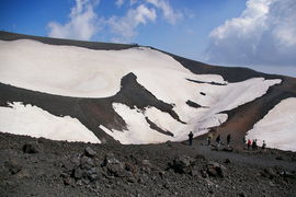 Etna Sud - Cratere 2002/03 nord