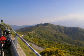 Monti Peloritani 
Strada Statale di Sella Mandrazzi