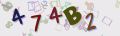 This is a captcha-picture. It is used to prevent mass-access by robots. (see: www.captcha.net)