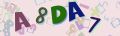 This is a captcha-picture. It is used to prevent mass-access by robots. (see: www.captcha.net)