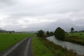 Saalach bei Maishofen 
Saalach River (Salzburgerland) near Maishofen