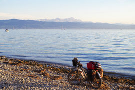 Bodensee bei Kressbronn /
Lake Constance near Lindau

Rorschach - Alpstein /
Rorschach, CH - Mount Alpstein (background)