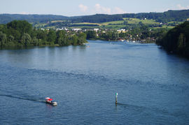 Rhein bei Hemishofen - Stein am Rhein
High Rhine near Hemishofen - Stein upon Rhine