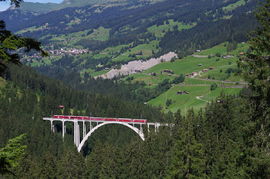 Schanfigg
Arosa-Bahn - Langwieser Viadukt
Arosa-Strasse - Peist