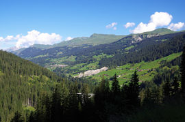 Schanfigg
Arosa-Strasse - Peist - Langwies 
Arosa-Bahn - Langwieser Viadukt
