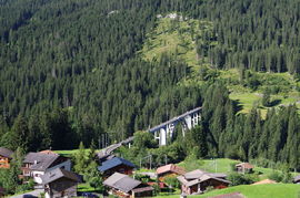 Schanfigg
Arosa-Strasse - Langwies
Arosa-Bahn - Langwieser Viadukt