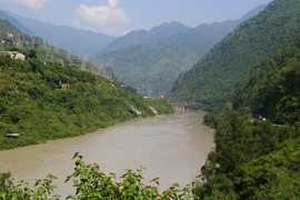 near Barmana
River Sutlej
Dehar Power Plant
