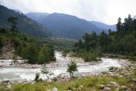 Kullu Valley
near Manali
Beas River