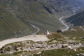 Chandra Valley
Chandrabagha Range
Chandra River
Road to Spiti / Piste ins Spiti-Tal