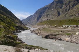 Chandra Valley
Chandra River
Khoksar
