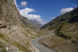 Chandra Valley
Chandrabagha Range 
Chandra River