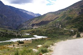 Bagha Valley
Bagha River
near Jispa