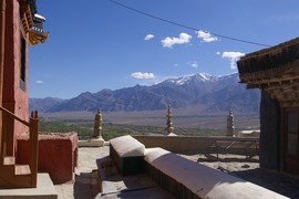 Thiksey
Zanskar range
Matho Kangri