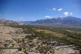Thiksey
Indus Valley - Indus River
Zanskar Range - Matho Kangri