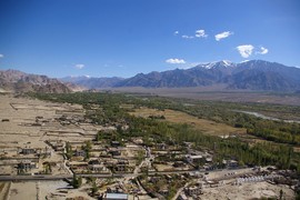 Thiksey
Indus Valley - Indus River
Zanskar Range - Matho Kangri