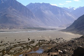 Shyok river 
Saser Muztagh Range / Karakoram