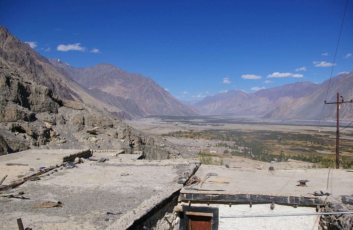 Diskit
Nubra (Shyok) Valley downstream / flussab