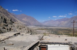 Diskit
Nubra (Shyok) Valley downstream / flussab