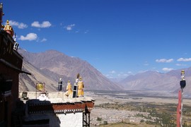 Diskit
Nubra (Shyok) Valley downstream / flussab