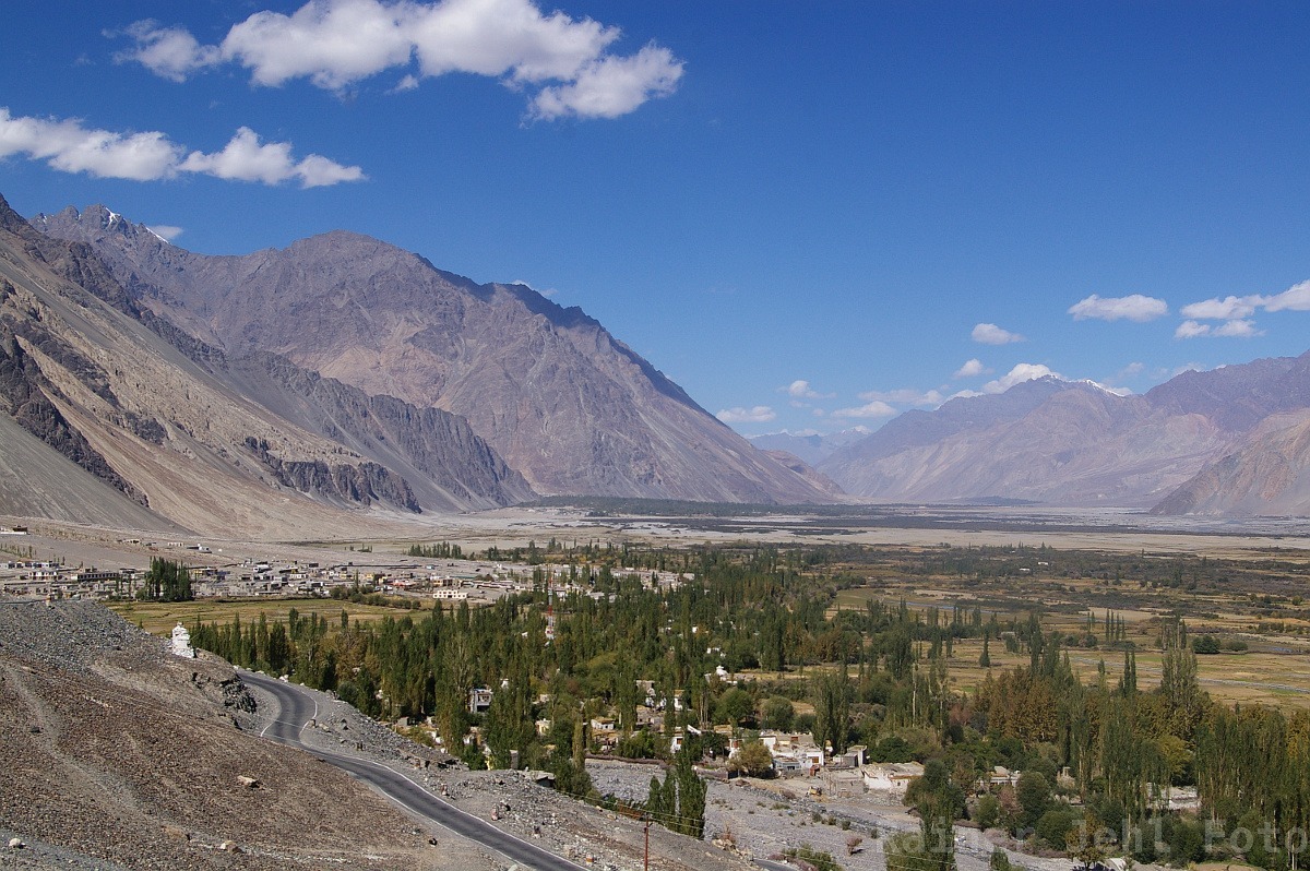 Diskit
Nubra (Shyok) Valley downstream / flussab