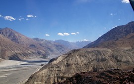 Shyok Valley
Shyok River
Saser Muztagh Range