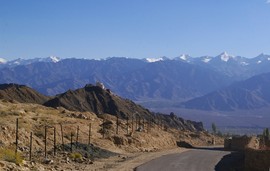 Leh - Namgyal Tsemo Gompa
Indus Valley
Zanskar Range
Stok Kangri