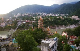 Rishikesh
Laxman Jhula - Tapovan 
Ganga River
Trayambakeshwar Mandir