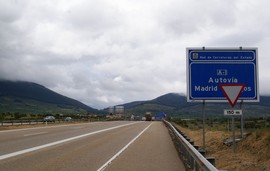 Sierra de Guadarrama
Autovia Burgos - Madrid